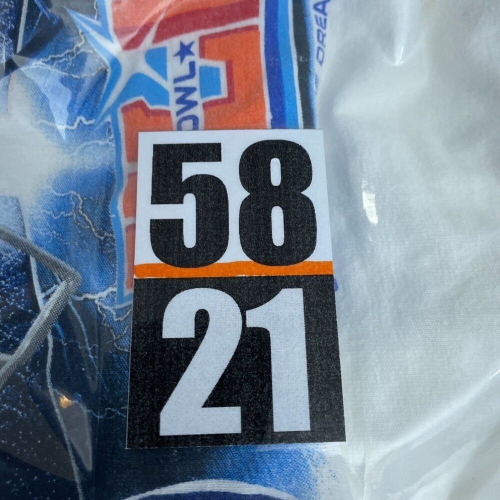 Vintage Reebok Super Bowl XLI Indianapolis Vs Chicago Bears White Size XL 5821 - Picture 7 of 8